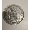 5 pesetas plata 1889