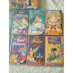 VHS Disney clásicos 12...