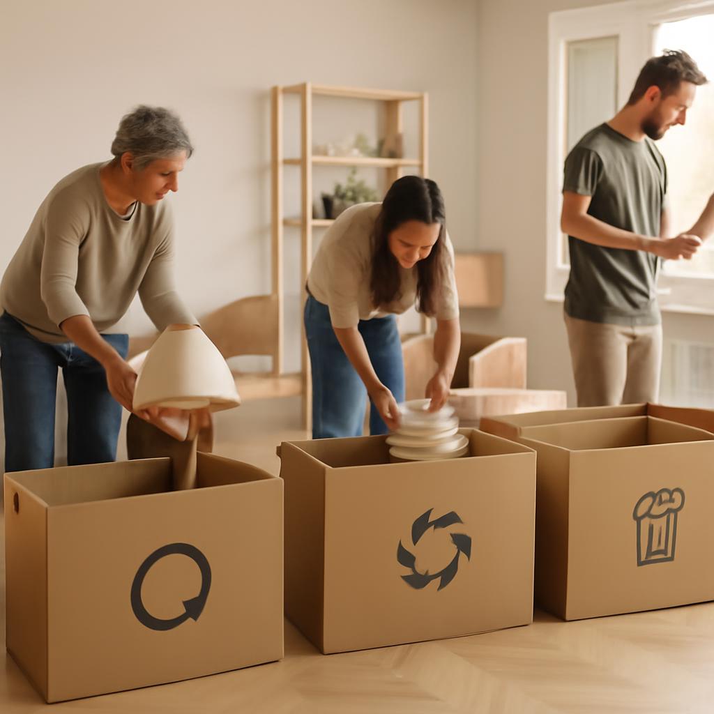 Cómo separar reutilización, reciclaje y residuo en un vaciado sin complicaciones