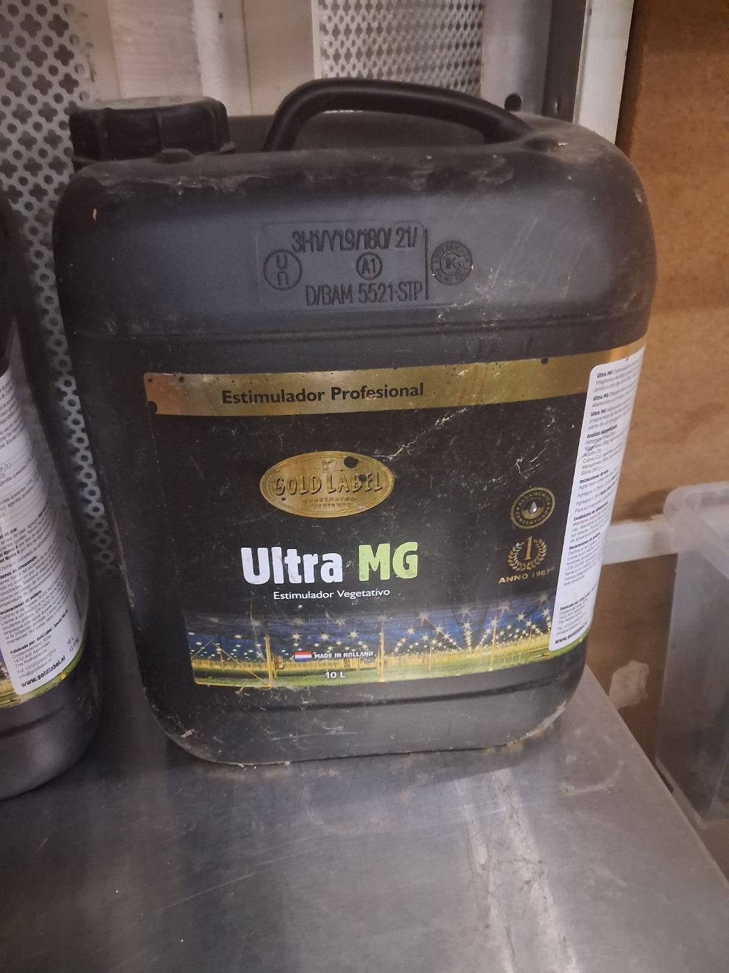 Nutriente estimulador vegetal Ultra MG 10 litros