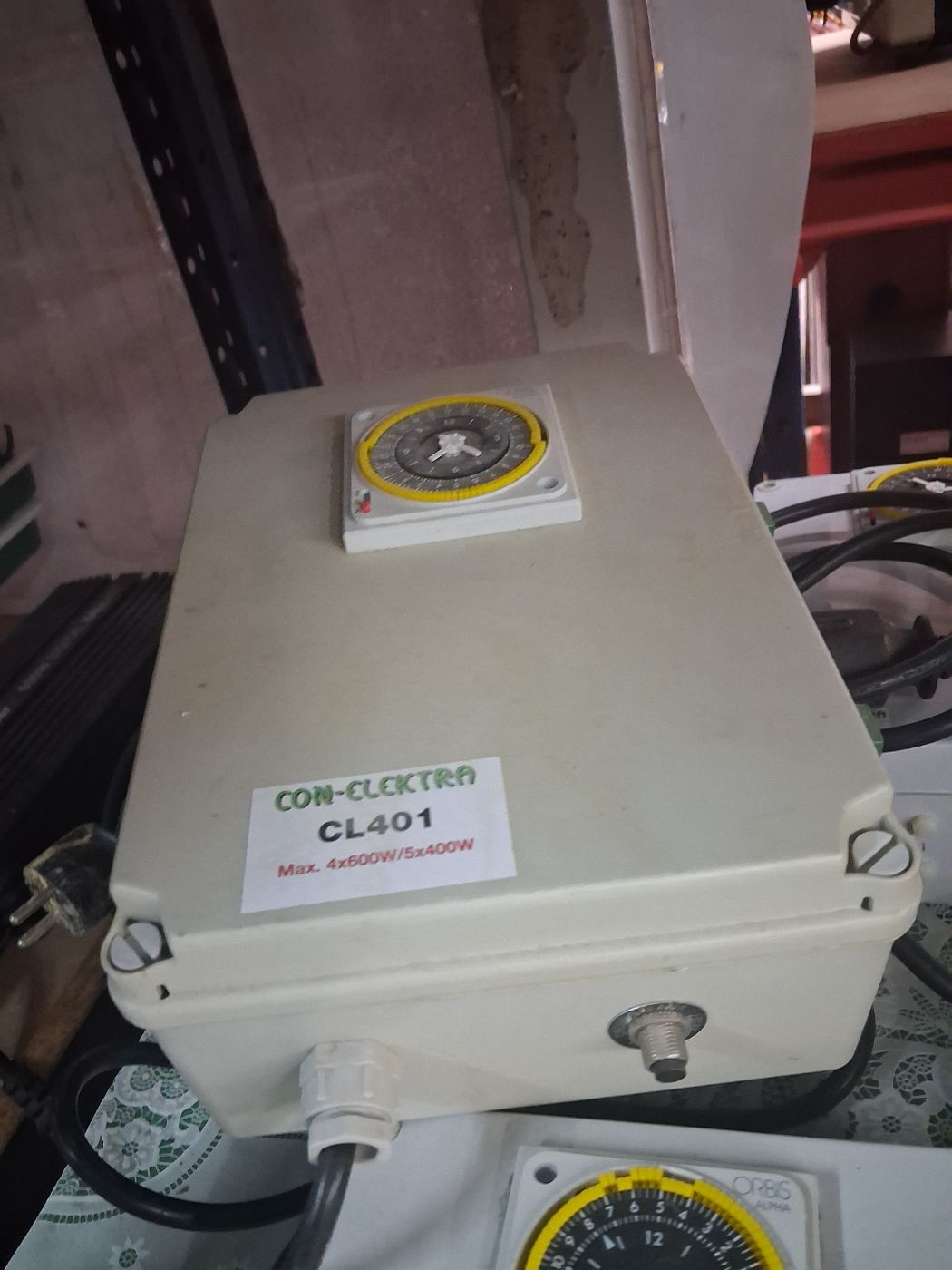 Programador eléctrico analógico para control de carga