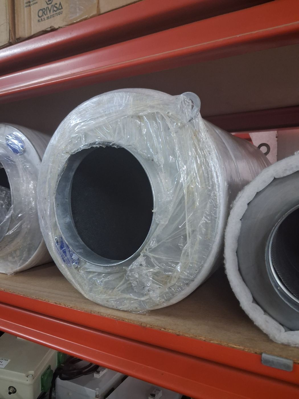 Filtro cilíndrico para aire acondicionado o ventilación