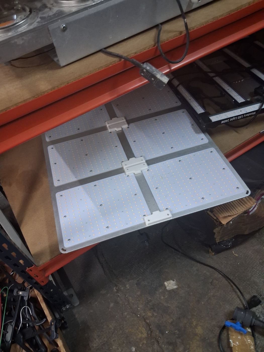Foco LED panel grande para iluminación