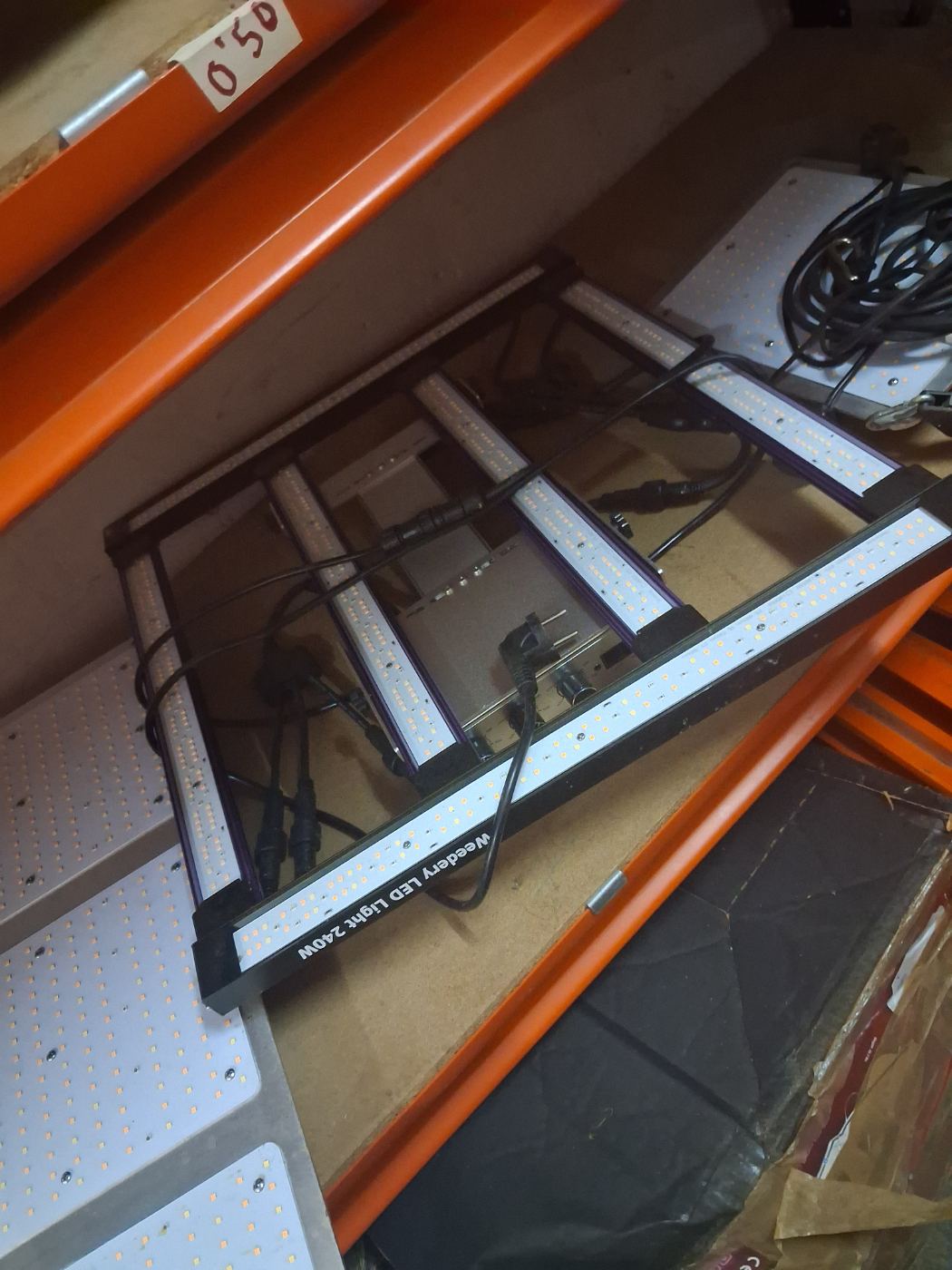 Focos LED combinados para iluminación, 240W, usados