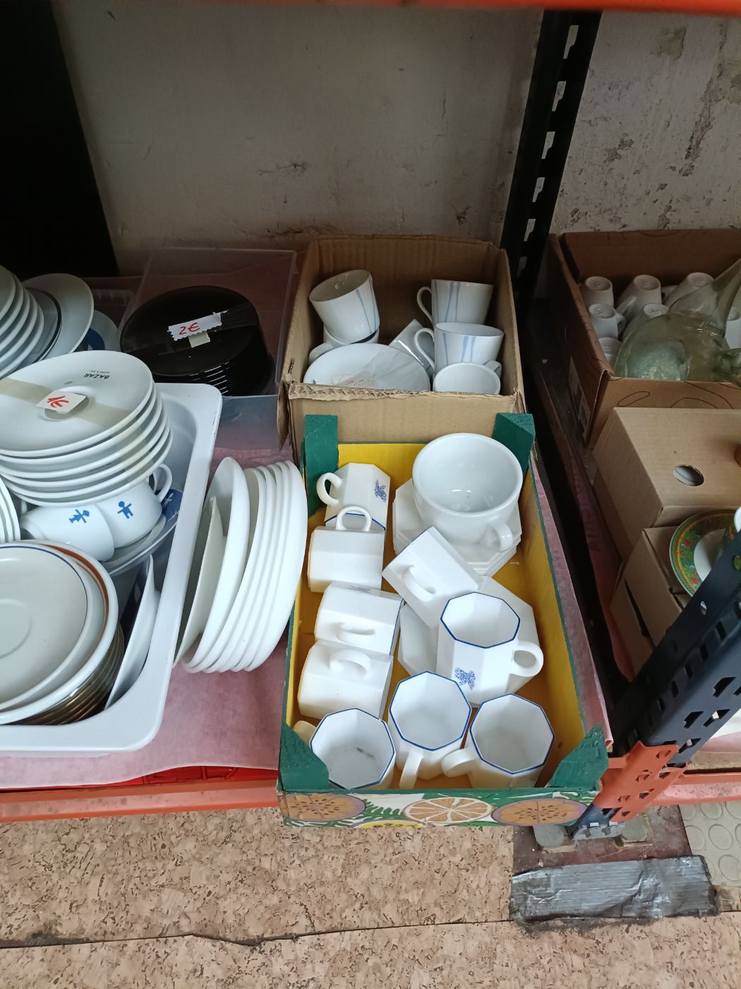 Lote de 6 tazas variadas para café o té