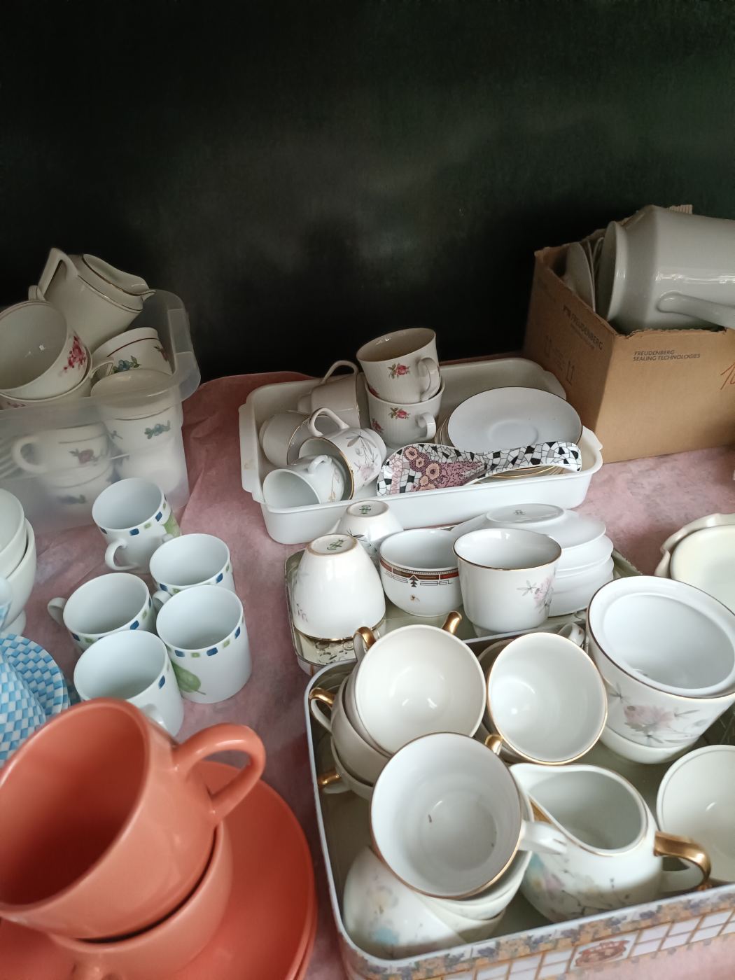 Lote de 6 tazas variadas para café o té