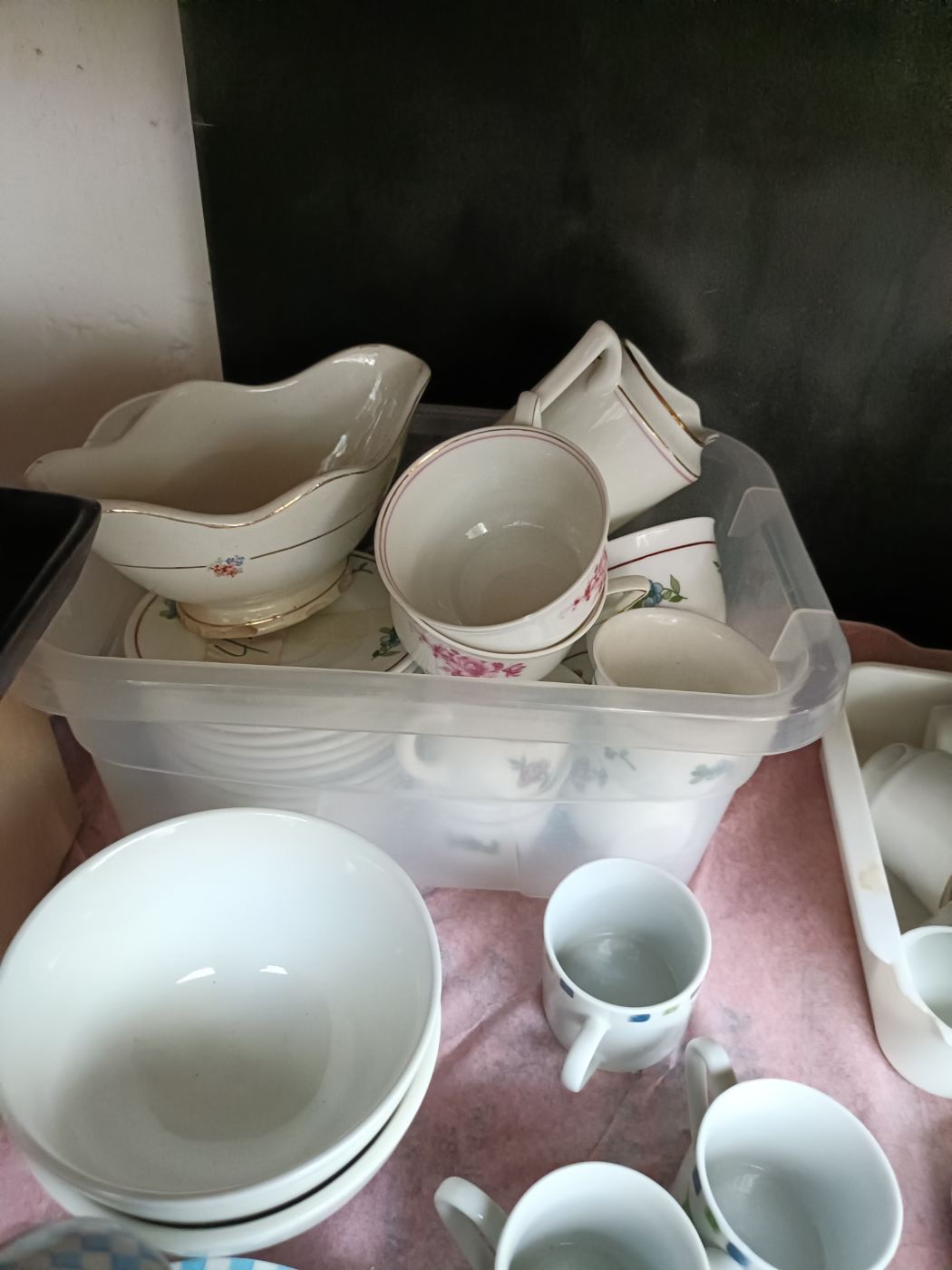 Conjunto de 6 tazas variadas de segunda mano