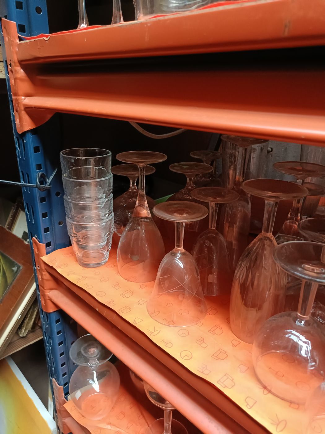 Set de 6 copas de vino transparentes