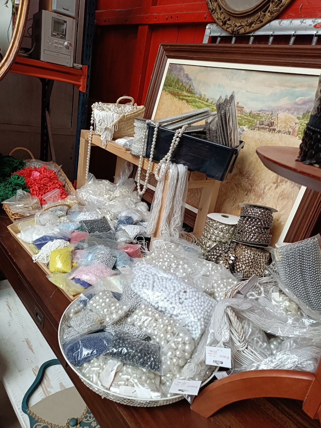 Paquete de perlas para manualidades y decoración