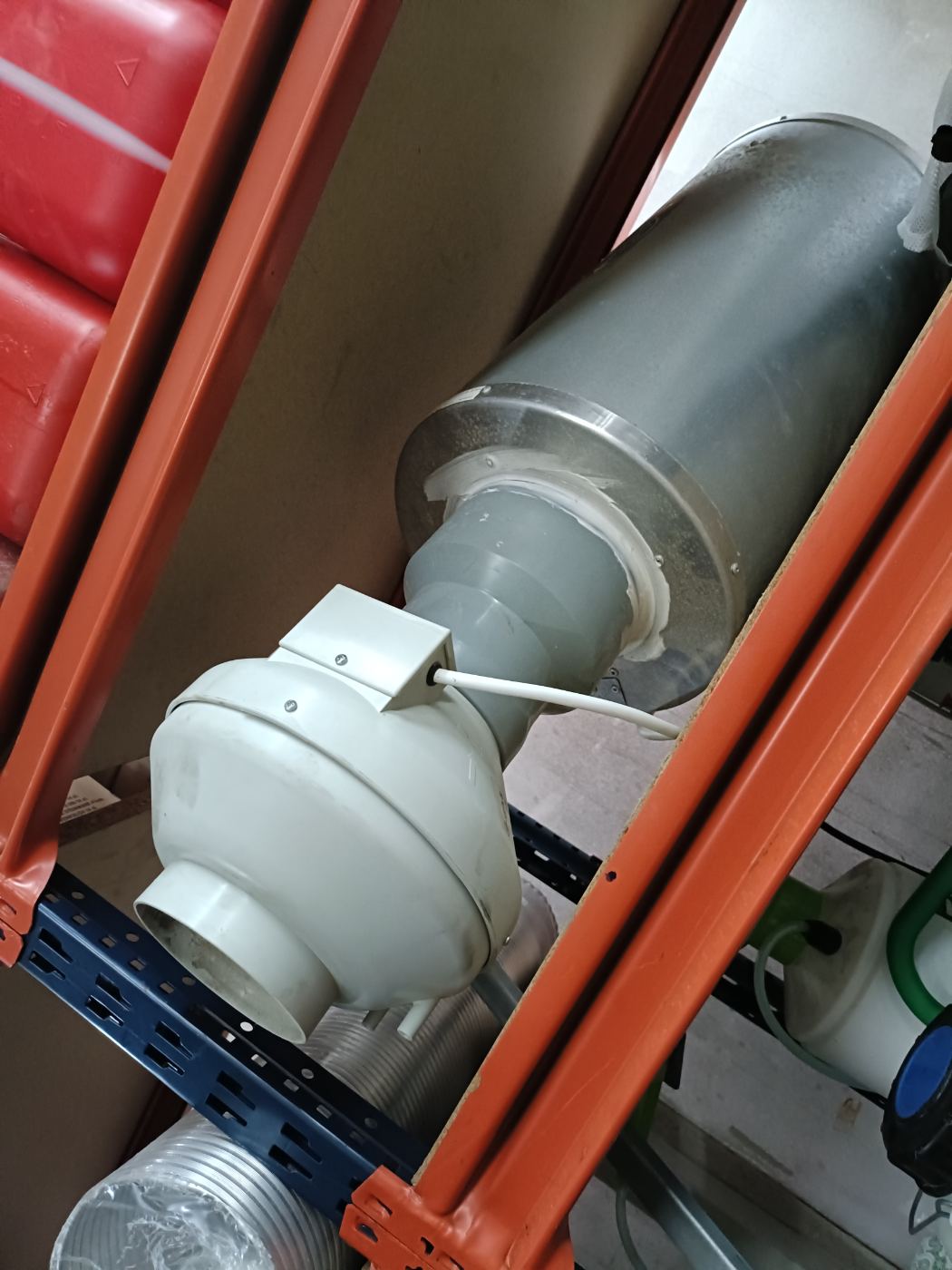 Filtro industrial grande para ventilación o extracción