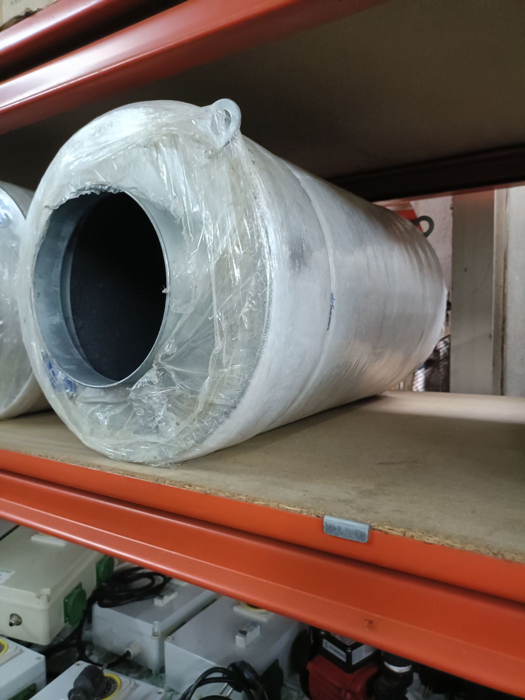 Filtro cilíndrico para sistemas de ventilación o aire