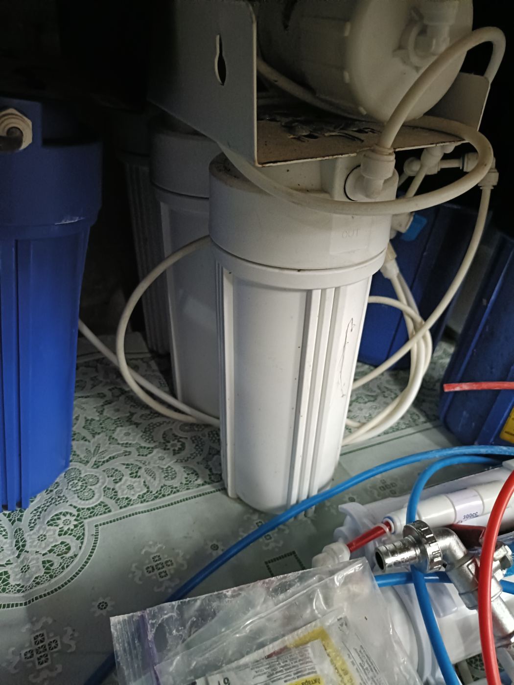 Filtro de osmosis doméstica para purificación de agua