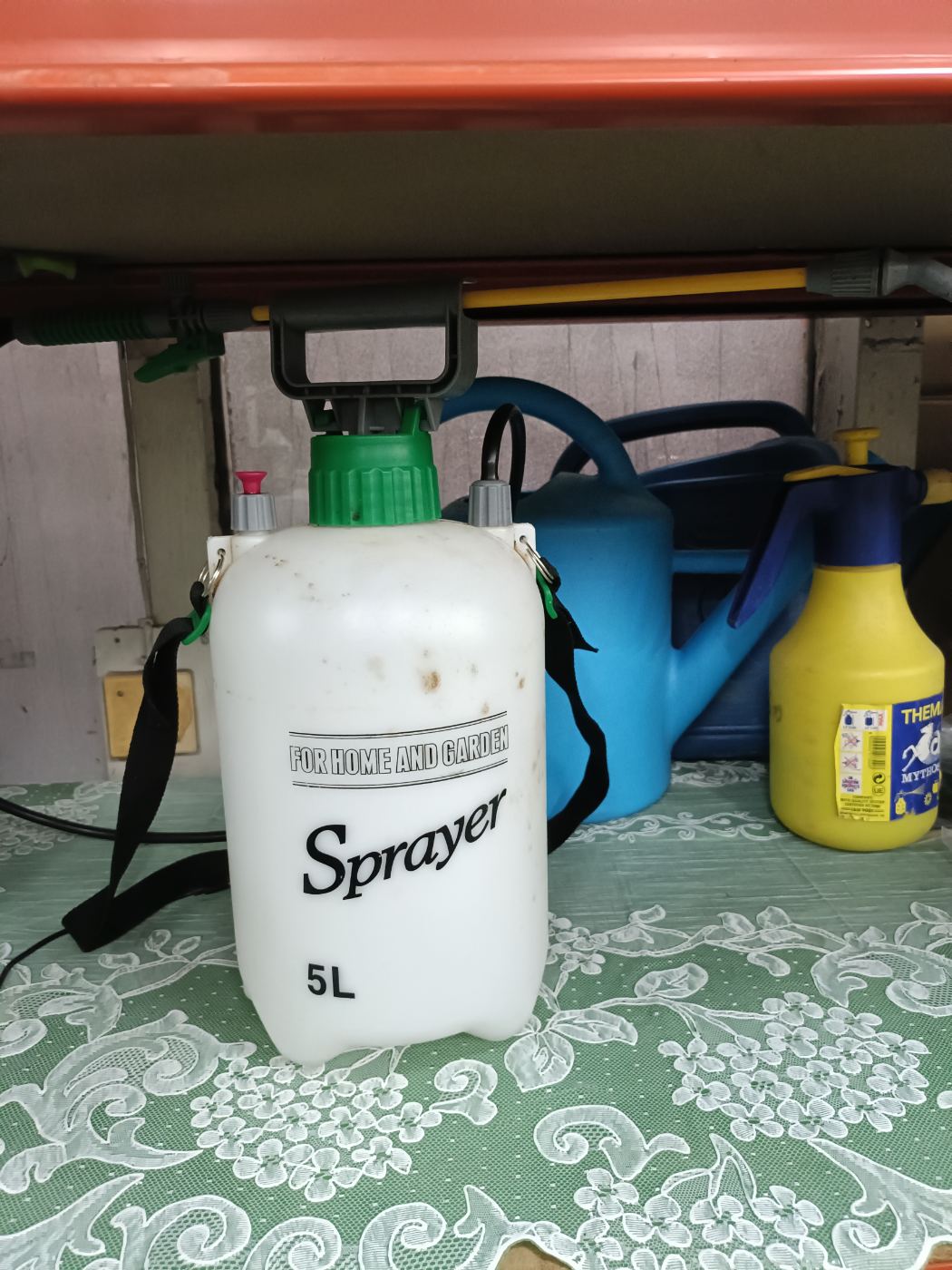 Pulverizador portátil de 5 litros para hogar y jardín