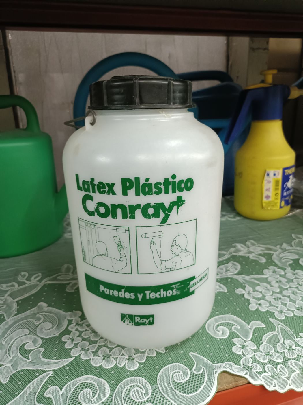 Máquina pulverizador para pintura de paredes y techos