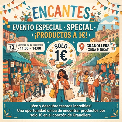 Evento especial Encantes · Domingo 13 de septiembre